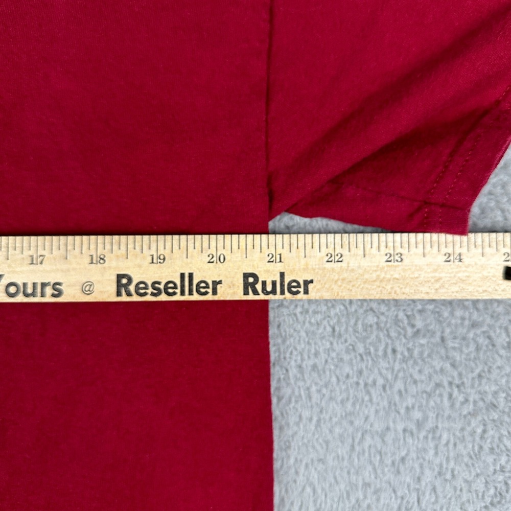 Hard Rock Cafe Shirt Large Red San Antonio Texas 1971 Alamo Short Sleeve - Picture 11 of 13